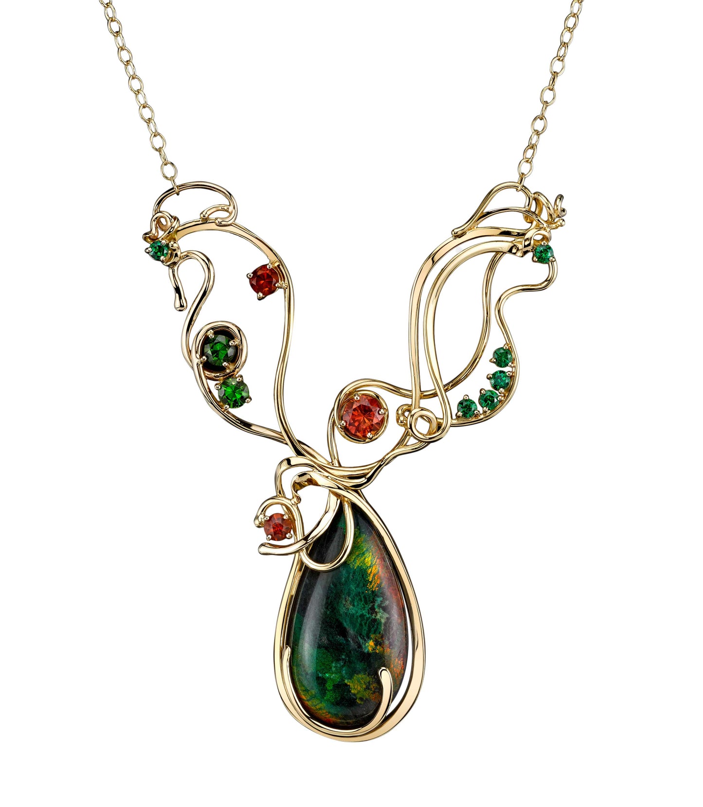 Verdent Fire Necklace