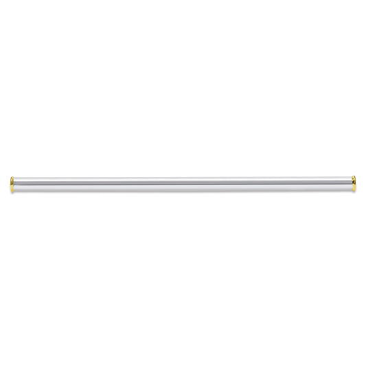 18k Gold Tipped Silver Cocktail Straw