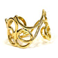 18k Yellow Gold Waterfall Ring (Wide)