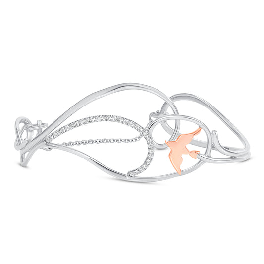 Bird and Cloud Bracelet