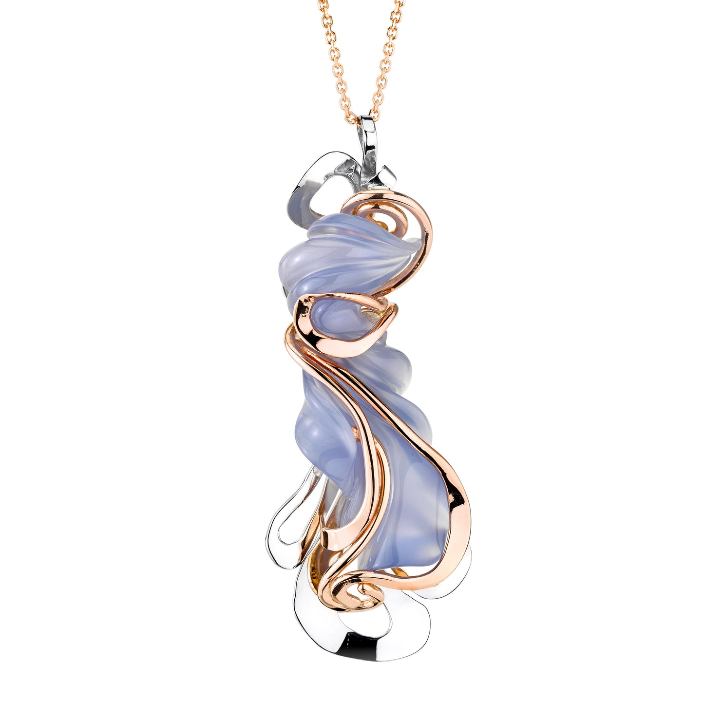 Lavander Ribbons Pendant