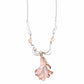 Pink Ice Flower Necklace