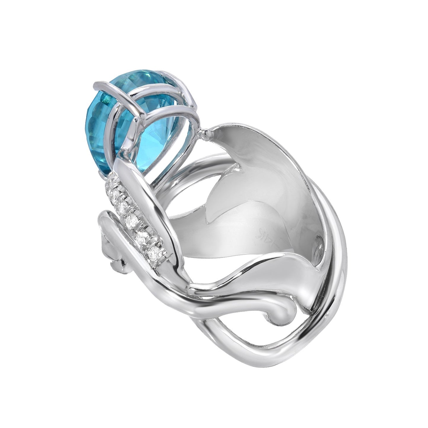 Blue Iris Ring