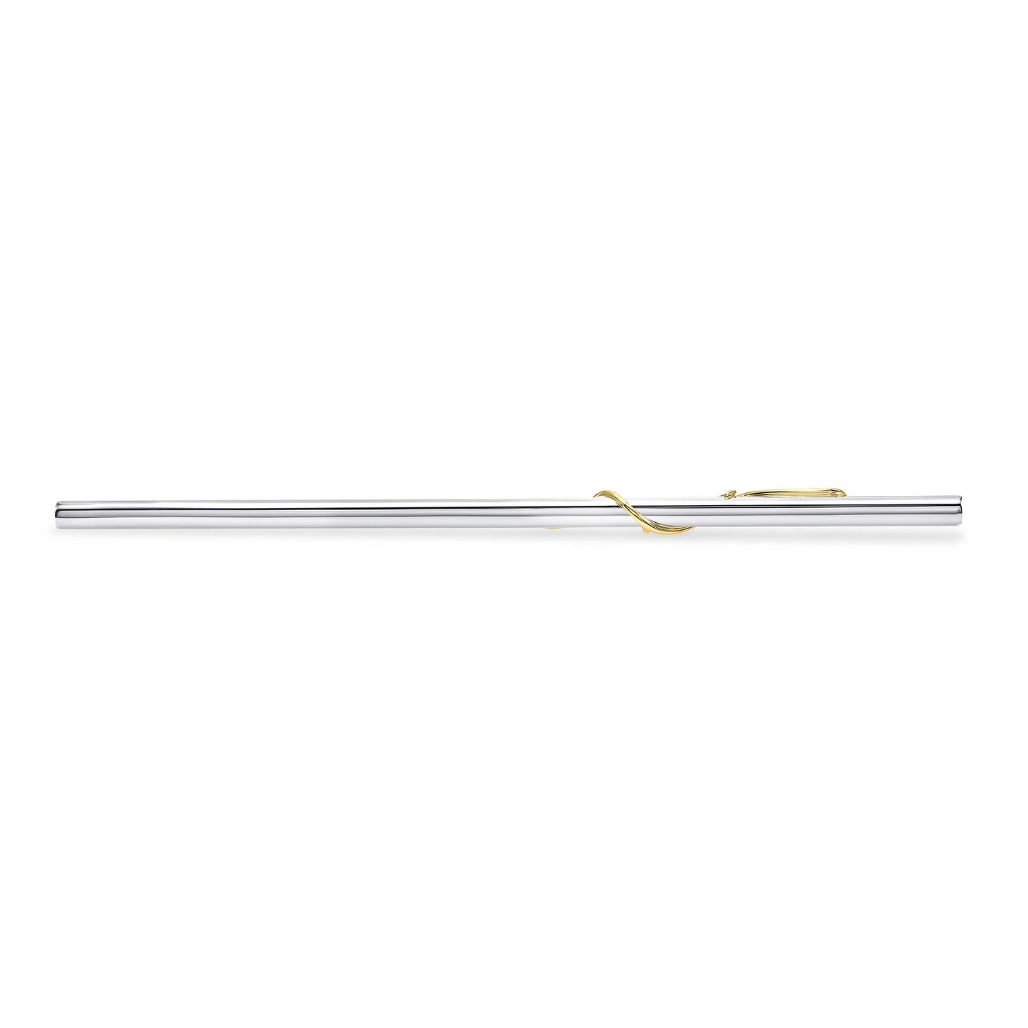 18k Yellow Gold Art Nouveau Cocktail Straw