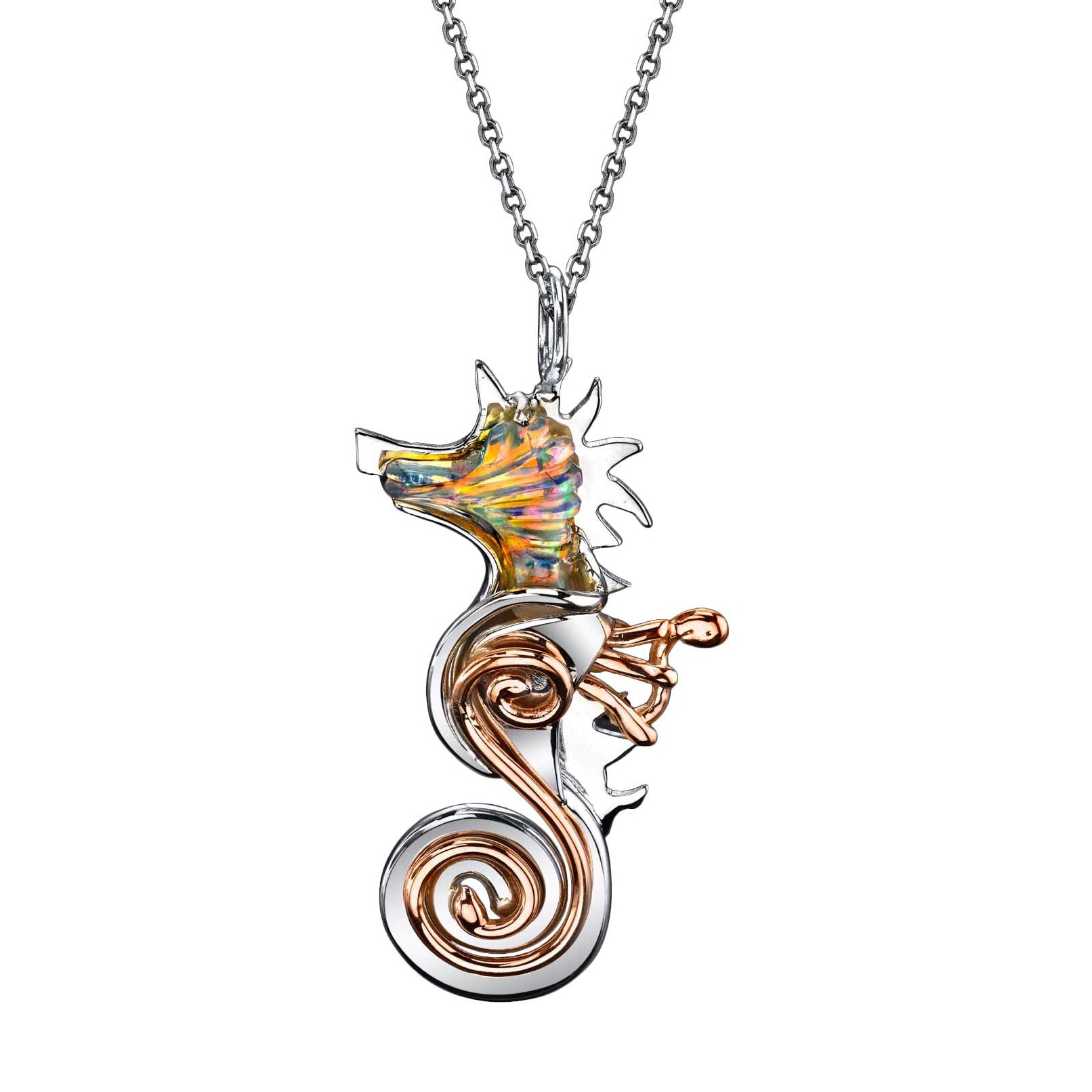 Buy Tiny Gold Seahorse Necklace Online in India - Etsy